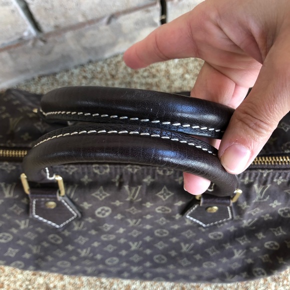 SOLD—-Authentic Louis Vuitton speedy 30 mini Lin - Picture 4 of 9